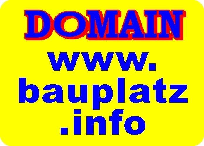 bauplatz.info Domainname Topdomain zu verkaufen