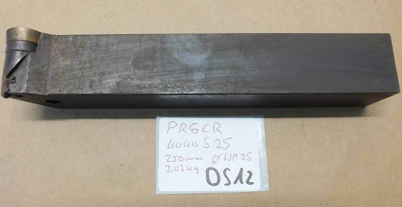 Klemmhalter PRGCR 4040S 25 Sandvik 250 mm lang gebraucht 3,03 kg DS12