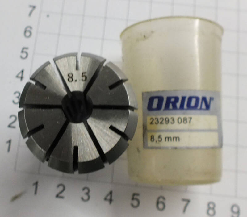 Spannzange Orion 8,5 mm 23293 087 aussen 32 neu unbenutzt aus Lagerauflösung NOS