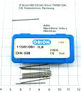 10 St. HSS 0,8 mm  Orion 11041061 DIN 338 Spiralbohrer...
