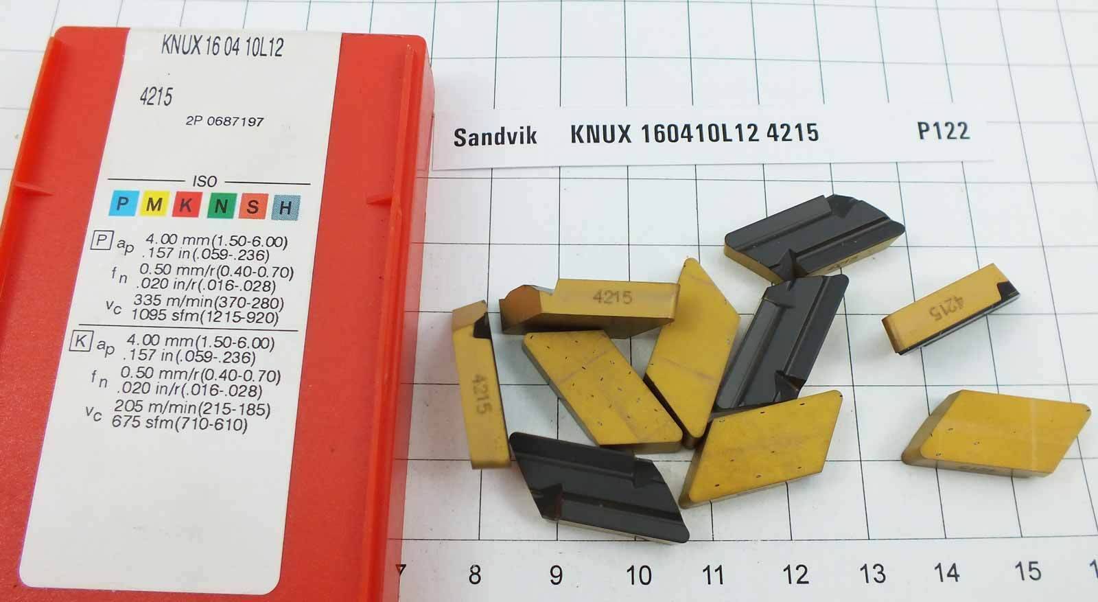 10 Stck. Sandvik KNUX 1604 10R11 4215