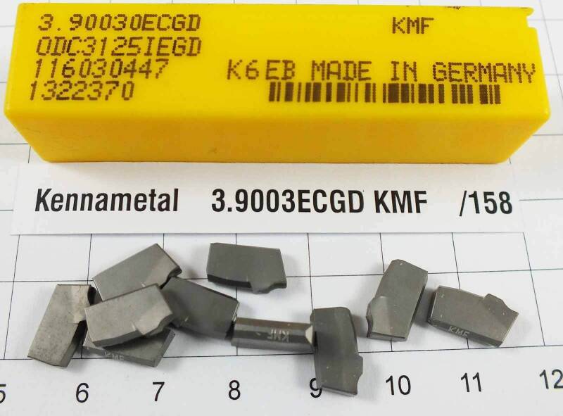 10 St. 3.9003ECGD KMF Kennametal Wendeplatte Inserts NOS mit Mwst. /158