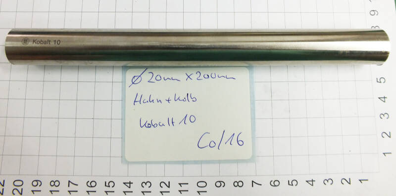 Drehlinge rund Ø 20mm x 200 mm Hahn + Kolb Kobalt 10 Co/16