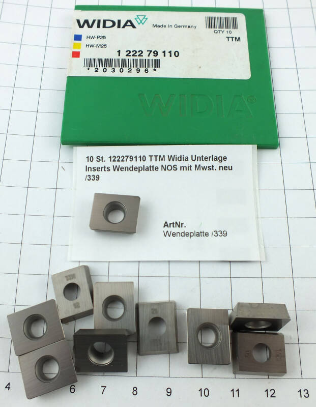 10st SECO  Wendeplatten XOEX 10T304FR-E05 H15   Wendeschneidplatten 
