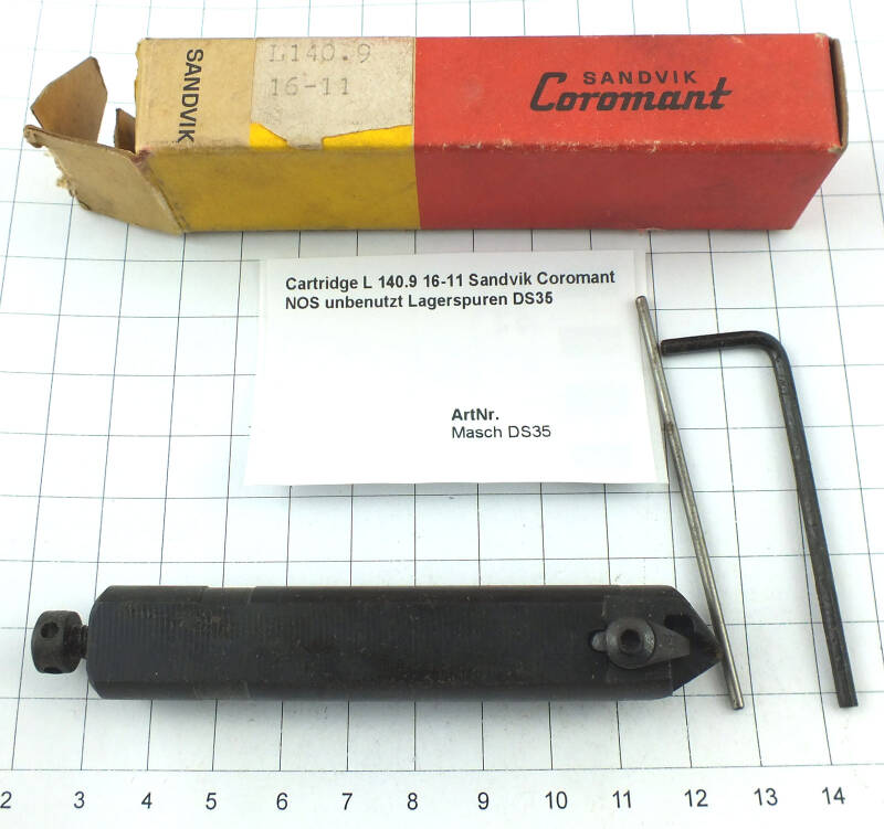 Cartridge L 140.9 16-11 Sandvik Coromant NOS unbenutzt Lagerspuren DS35