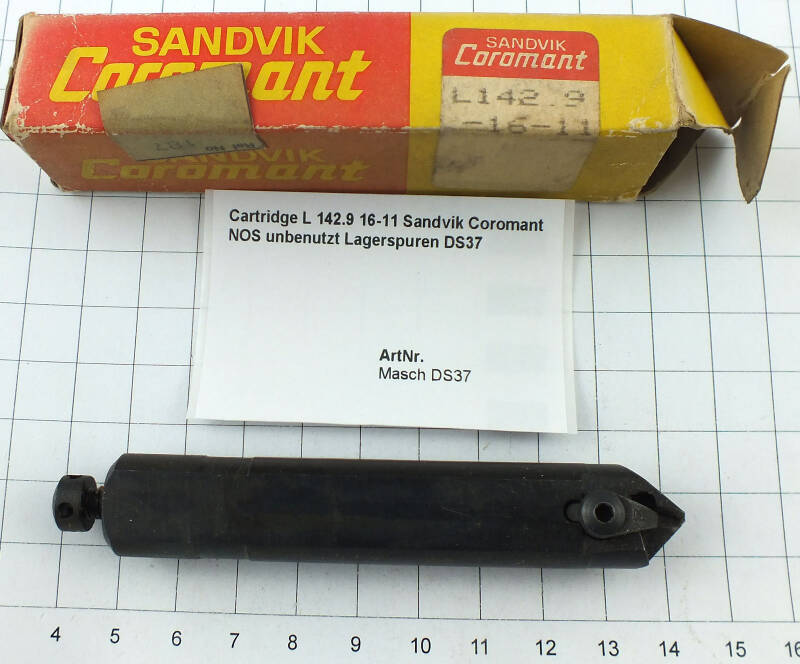 Cartridge L 142.9 16-11 Sandvik Coromant NOS unbenutzt Lagerspuren DS37