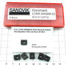 6 St. LCMX 040308-53 3015 Sandvik Inserts Wendeplatten NOS mit Mwst W138-6