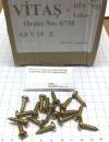 500 St. 4,8 x 19 mm Linse Blech DIN 7981 gelb verzinkt Kreuzschl. Pozi S147