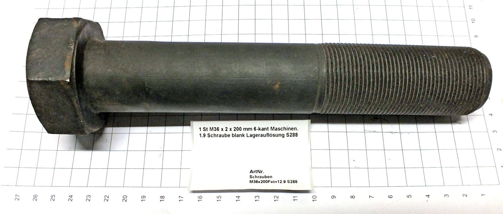 12-kant Schraube für Turbolader, M10x29, T4 1/1996-6/2003 2500ccm