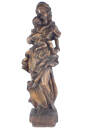 Madonna mit Kind 54 cm hoch Schnitzerei Statue...