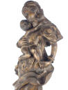 Madonna mit Kind 54 cm hoch Schnitzerei Statue vollplastisch guter Zustand
