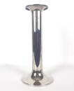 Klassischer Kerzenhalter in silber zeitloses Design 21 cm...