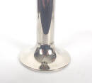 Klassischer Kerzenhalter in silber zeitloses Design 21 cm hoch