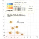 6 St. CCMT 060208-F1 CP500 Seco Wendeplatten Inserts NOS neu unbenutzt B684-6