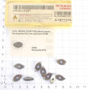 10 St. UPE16C UTi20T Mitsubishi Inserts Wendeplatte NOS...