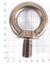 1 St. Ringschraube M16 SKB Edelstahl gebraucht wie neu Anschlagschraube