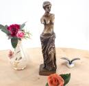 Figur Venus aus Bronze, kleine Figur 22 cm hoch, älter, keine Marken H203