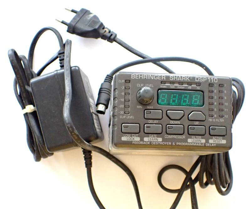 gebr. Behringer Shark DSP110 H207 Feedback Destroyer H207