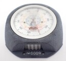 antiker Taschen Höhenmesser  Barometer Thommen 2000 von 1984 Originalkarton H214