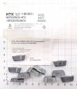 10 St. GEV 500N04 QM3 NTK Wendeplatten Inserts neu...