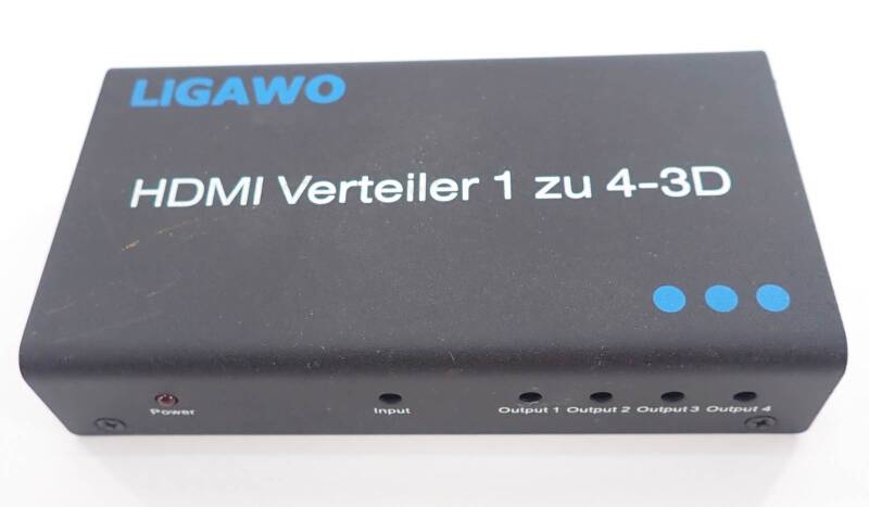 gebraucht LIGAWO HDMI Verteiler 1 zu 4-3D H216