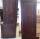 Eckschrank Vitrine Biedermeier ca 1920 Nußbaumfurnier sehr guter Zustand