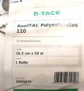 RoofTAC Polyestervlies 110 26,5 cm breit, 50 m Rolle aus...