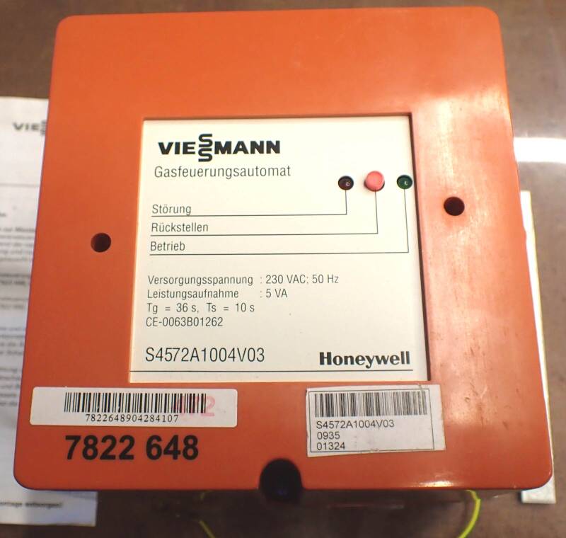 Viessmann GLZ Brenneransteuerung einstufig  Gasfeuerungsautomat unbenutzt H240