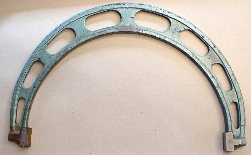 Grenzrachenlehre 420 mm gebraucht j6 +20/-20 Hersteller CSE Rachenlehre R/5