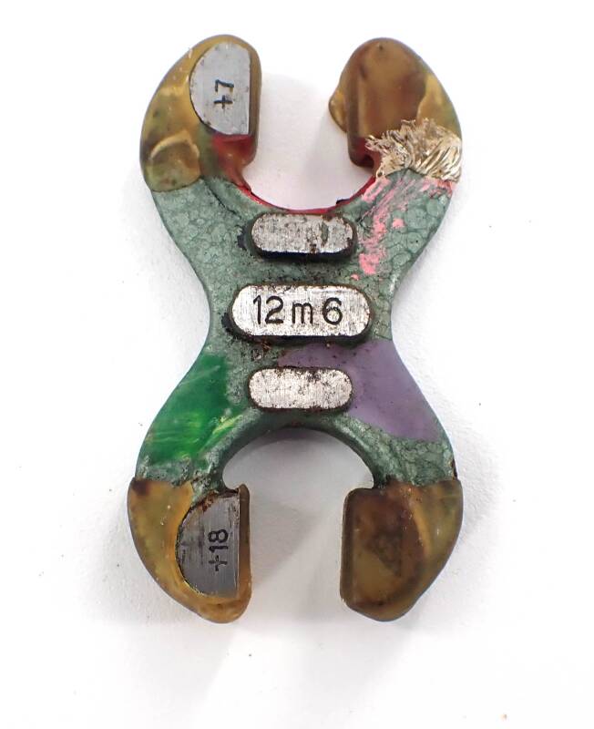 Grenzrachenlehre edoppelmäulig CSE 12m6 +7 / +18 siehe Bild gebraucht R/113