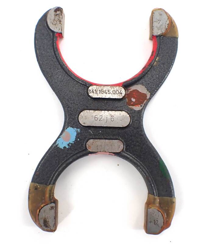 Grenzrachenlehre doppelmäulig CSE 62j6 +12 / -7 siehe Bild gebraucht R/116