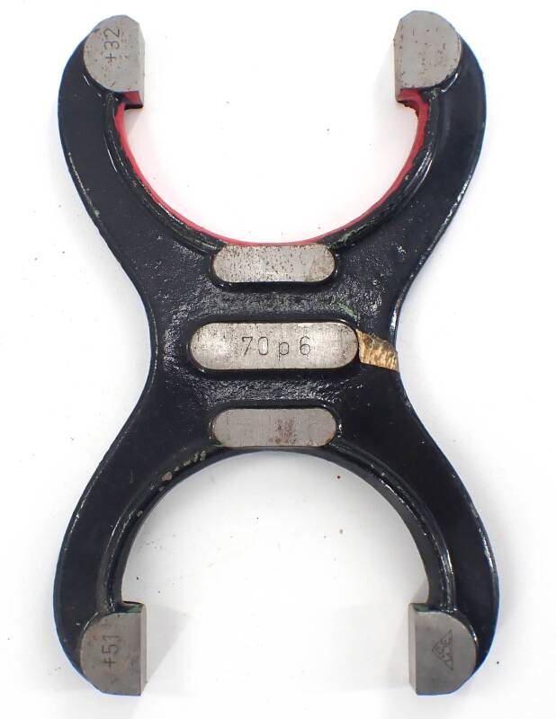 Grenzrachenlehre doppelmäulig CSE 70p6 +51 / +32 siehe Bild gebraucht R/118