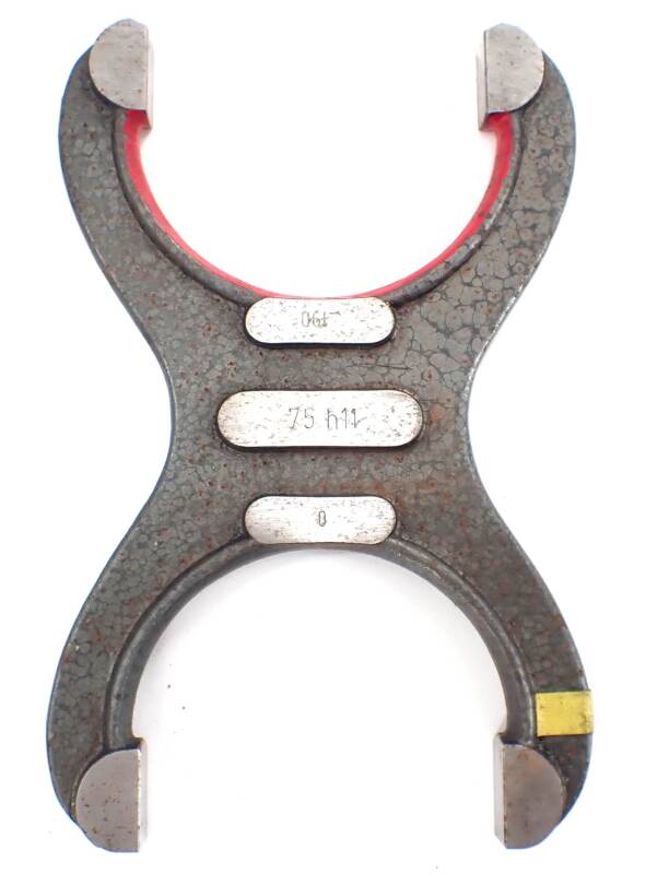 Grenzrachenlehre doppelmäulig CSE 75h11 0 / -190 siehe Bild gebraucht R/125