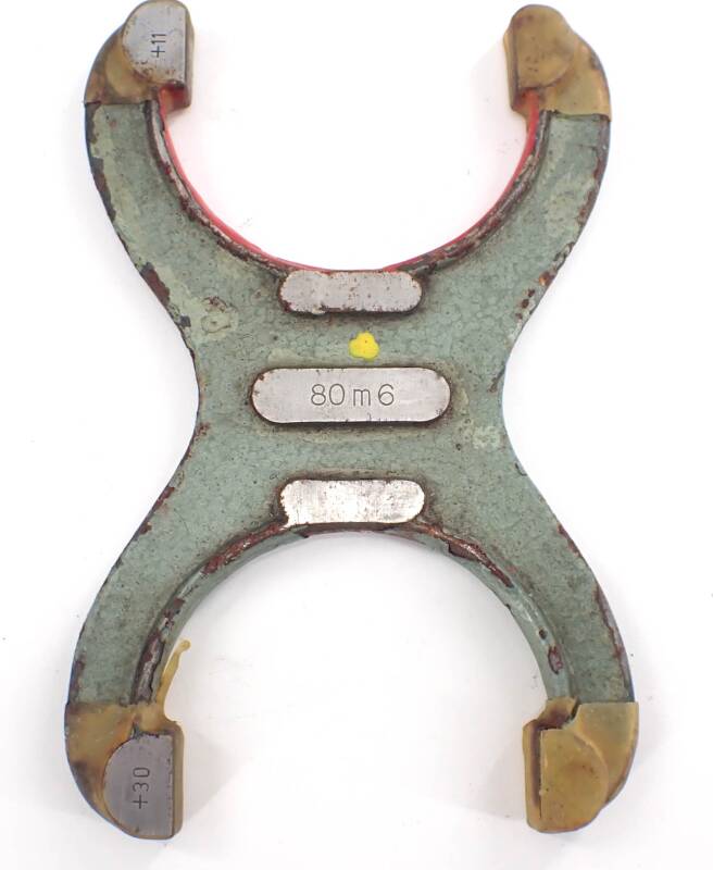 Grenzrachenlehre doppelmäulig CSE 80m6 +11 / +30 siehe Bild gebraucht R/134