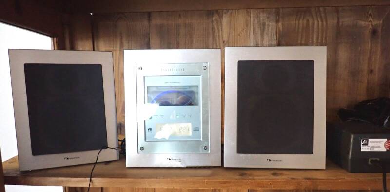 Nakamichi Soundspace 5, 3-fach CD-Wechsler und Radio mit Boxen gebraucht H262