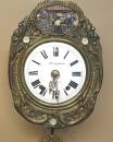 Comtoise Morbier Clock Bourgeaux á Seurre Prachtpendel bewegende Schmiede H275