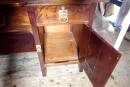 antiker Frisiertisch Massivholz Gebrauchsspuren Art Deco nach 1900 H291