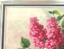 Ölgemälde Blumenstrauß in Vase signiert Nordmann gerahmt Leinwand H293