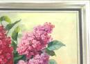 Ölgemälde Blumenstrauß in Vase signiert Nordmann gerahmt Leinwand H293