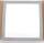 LED Leuchte 295 x 295 mm, 230 volt 12 Watt OVP Rahmen silber H295S