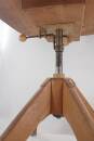Holz Drehstuhl Vintage Industrial Design verstellbar drehbar gefedert H296