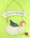 lustiger Schutzengel Holz beweglich zum Hängen mit...
