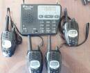 Sprechfunk Set: 4 St. Alan 443 und Basis Alan Base 446...