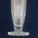 ältere hohe Bleikristall Vase fein geschliffener vergoldeter Teil30 cm hoch H301