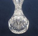 ältere zierliche Glasvase  16 cm hoch H306