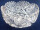 ältere dekorative verzierte rund Glasschale Durchmesser 18,5 cm H309