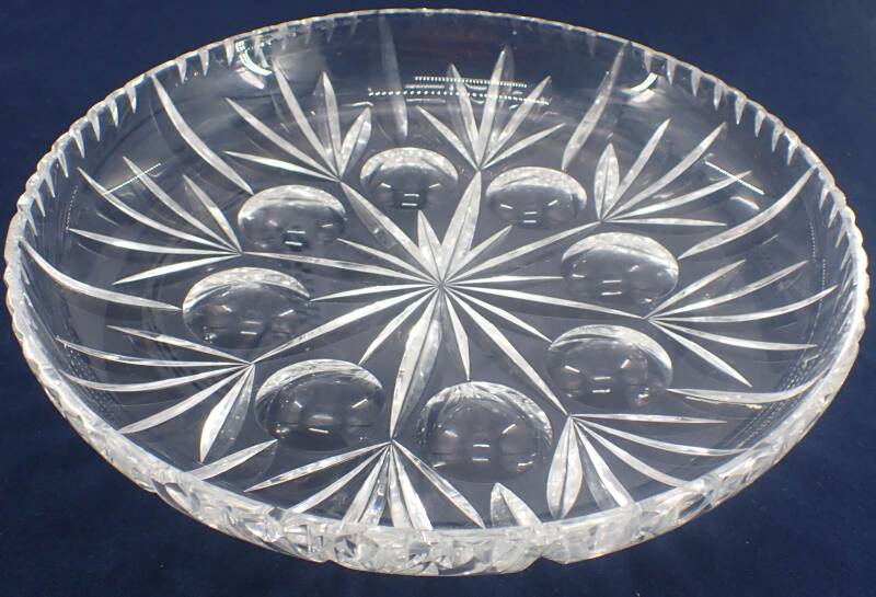 gebrauchte Glasschale Vorlegeschale Durchmesser 29 cm H310