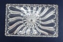 gebrauchte rechteckige Glasschale Vorlegeschale 32 x 20 cm  H311