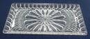 gebrauchte rechteckige Glasschale Vorlegeschale 30 x 14...