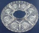 Set von 4 gebrauchte Glasschalen Snackschalen im Kreis...
